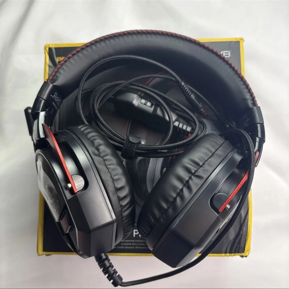 IMYB A88 Gaming Headset with Micro- Black & Red New In Open box